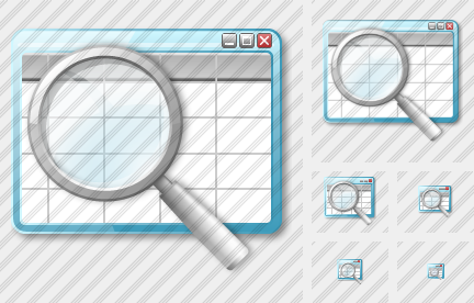 Table Search Icon