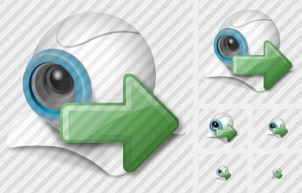 Webcamera Export Icon