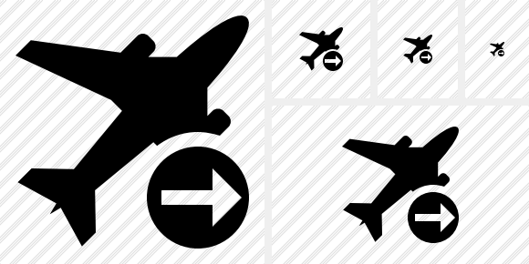 Airplane Next Icon