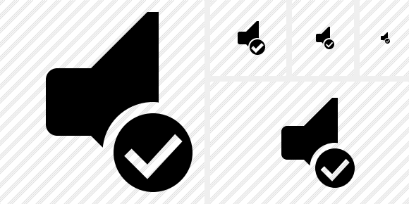 Audio Ok Icon