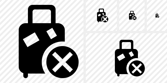 Baggage Cancel Icon