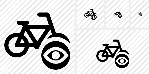 Bicycle View Icon