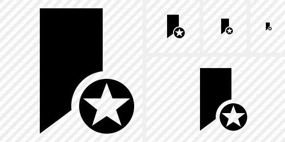 Bookmark Star Icon