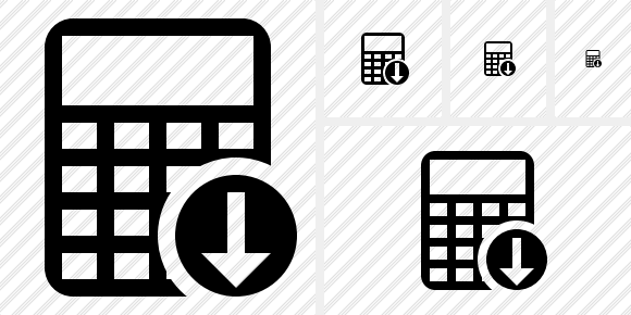 Calculator Download Icon