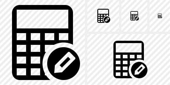 Calculator Edit Icon