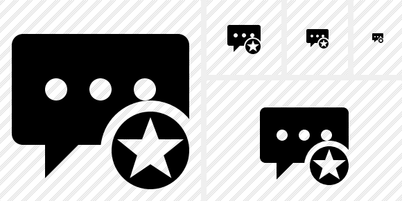 Comment Star Icon