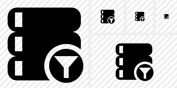 Icone Database Filter