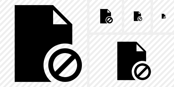 Document Blank Block Icon