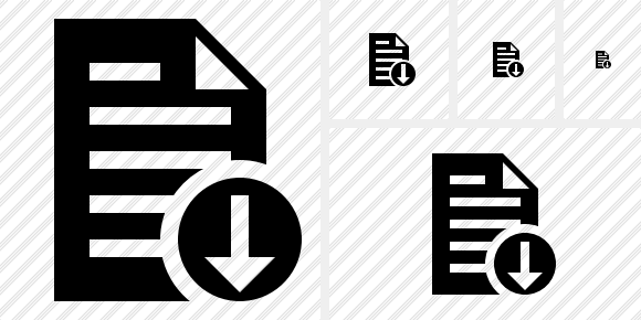 Document Download Icon