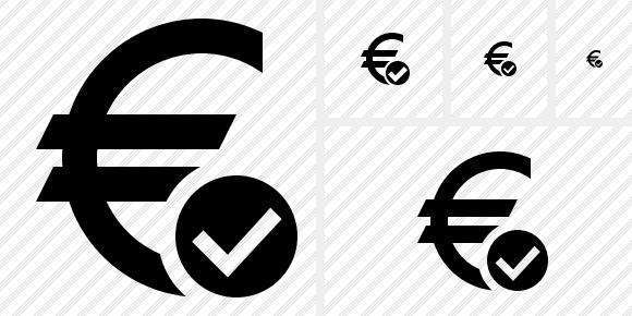 Euro Ok Icon