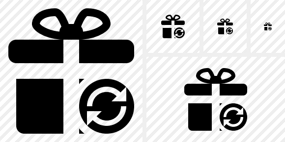 Gift Refresh Icon