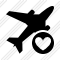 Airplane Favorites Icon