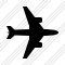 Airplane Horizontal Icon