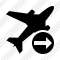 Airplane Next Icon