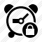 Alarm Clock Lock Icon
