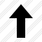 Arrow Up Yellow Icon