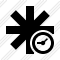 Asterisk Clock Icon