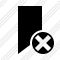 Bookmark Cancel Icon