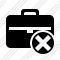 Briefcase Cancel Icon