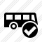 Bus Ok Icon