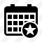 Calendar Star Icon