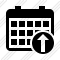 Calendar Upload Icon