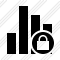 Chart Lock Icon