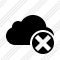 Cloud Cancel Icon