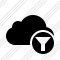 Cloud Filter Icon