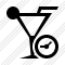 Cocktail Clock Icon