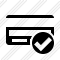 Credit Card Ok Icon