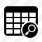 Database Table Search Icon