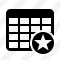 Database Table Star Icon