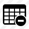 Database Table Stop Icon