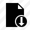 Document Blank Download Icon