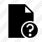 Document Blank Help Icon