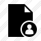 Document Blank User Icon