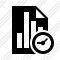 Document Chart Clock Icon