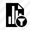 Document Chart Filter Icon