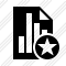 Document Chart Star Icon