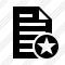 Document Star Icon