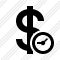 Dollar Clock Icon