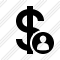 Dollar User Icon
