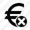 Euro Cancel Icon