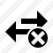 Exchange Horizontal Cancel Icon