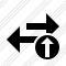 Exchange Horizontal Upload Icon