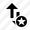 Exchange Vertical Star Icon