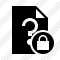 File Help Lock Icon