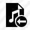 File Music Previous Icon