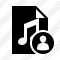 File Music User Icon